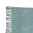 Etnický barevný obdélníkový koberec se střapci - Fibraù Viadurini