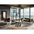 Etnický barevný obdélníkový koberec se střapci - Fibraù Viadurini