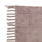 Etnický barevný obdélníkový koberec se střapci - Fibraù Viadurini