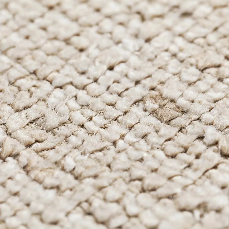 Ručně vyrobený koberec tkaný v Indii Vysoce kvalitní vlna a bambusové hedvábí - Anella Viadurini