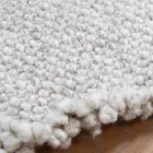 Velký a moderní design lemovaný vlněný koberec černý nebo krémový - Jacqueline Viadurini