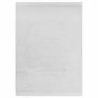 Velká barevná vlna a hedvábný koberec s moderním designovým pásem - směs Viadurini