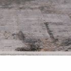 Šedý béžový protiskluzový koberec z viskózy a akrylu s designem - prezident Viadurini