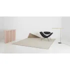 Viskóza a bavlněný koberec s barevnými třásněmi v hedvábném moderním designu - Garbino Viadurini