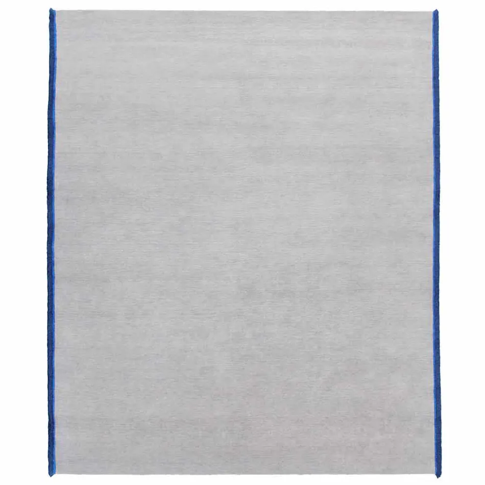 Viskóza a bavlněný koberec s barevnými třásněmi v hedvábném moderním designu - Garbino Viadurini