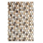 Moderní designový koberec s geometrickým vzorem z vlny a bavlny - tapioka Viadurini