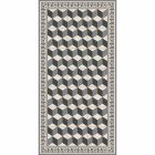 Moderní obývací pokoj koberec v Pvc a polyesteru s geometrickým vzorem - Romio Viadurini