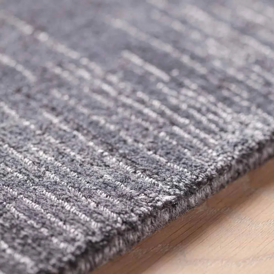 Pruhovaný koberec moderního barevného a velkého designu do obývacího pokoje - Prickle Viadurini