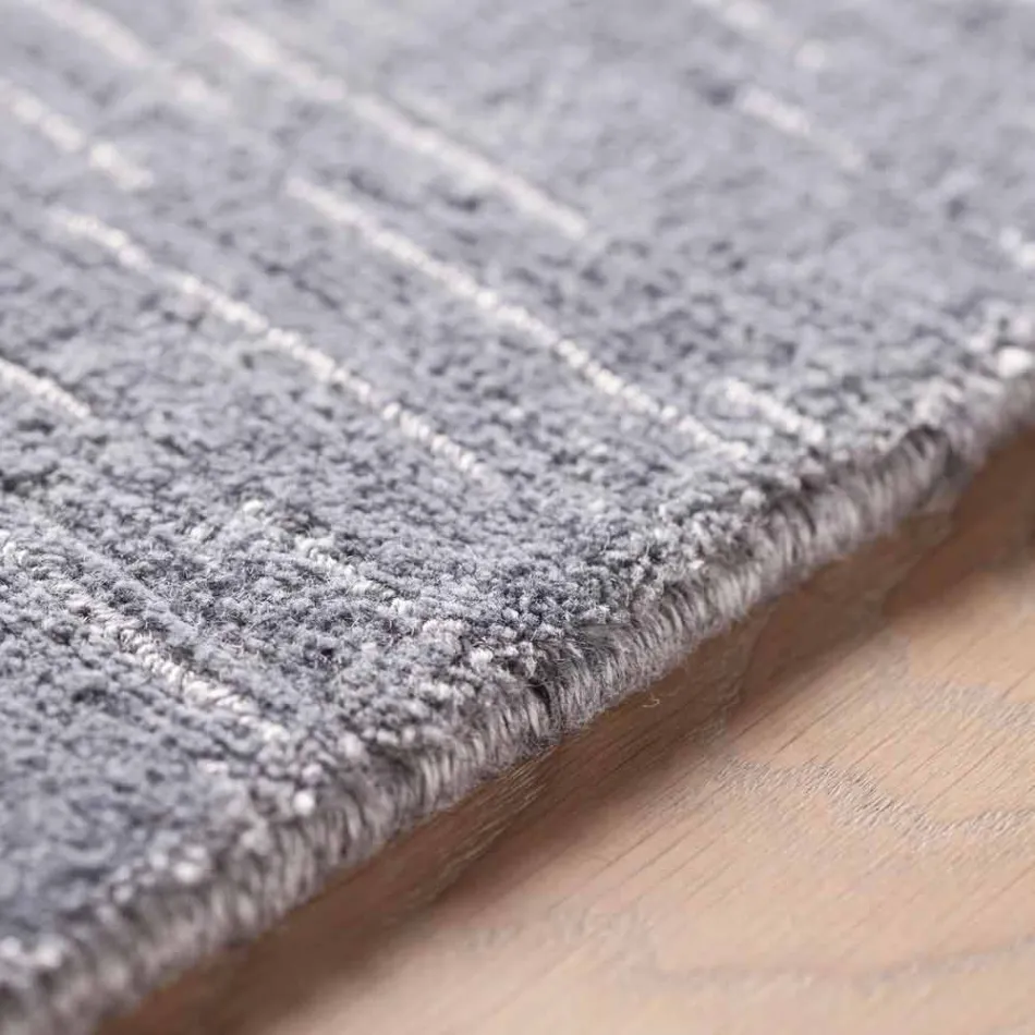 Pruhovaný koberec moderního barevného a velkého designu do obývacího pokoje - Prickle Viadurini