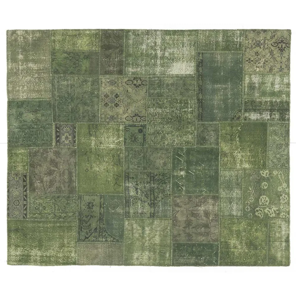 Ručně vázaný koberec do obývacího pokoje Artisan Patchwork v Türkiye - Raimund Viadurini