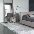 Ručně vyráběný koberec do obývacího pokoje z vysoce kvalitní viskózy tkaný v Indii - kapota Viadurini