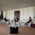 Moderní konferenční stolky pro vnitřní i venkovní použití, 2 kusy - Lily od Myyour Viadurini