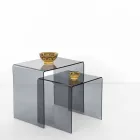 Designové stoly v barevném plexisklu vyrobené v Itálii, Spinoso Viadurini