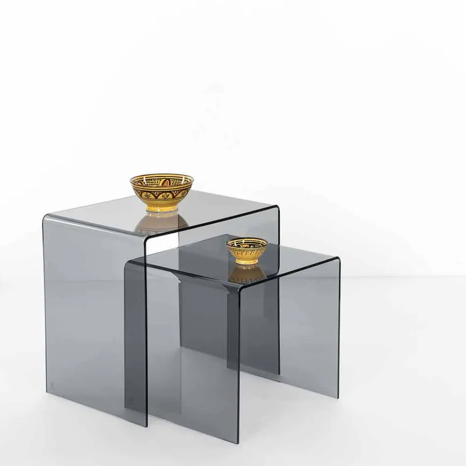 Designové stoly v barevném plexisklu vyrobené v Itálii, Spinoso Viadurini