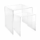 Designové stoly v barevném plexisklu vyrobené v Itálii, Spinoso Viadurini