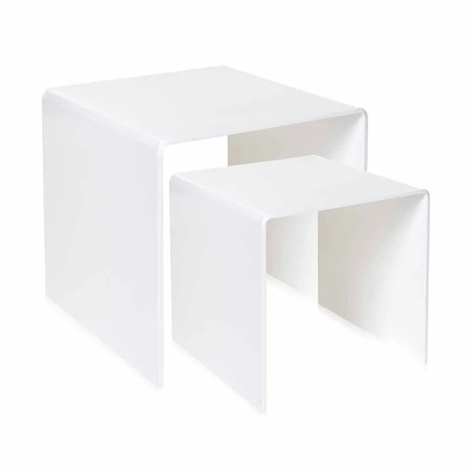 Designové stoly v barevném plexisklu vyrobené v Itálii, Spinoso Viadurini