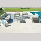 Zahradní stůl 100x55 cm z hliníku s různými povrchy - Mickey Mouse Viadurini