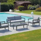 Zahradní stůl 100x55 cm z hliníku s různými povrchy - Mickey Mouse Viadurini