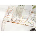 Moderní mostový stůl z plexiskla italské výroby Bolly Viadurini