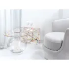 Moderní mostový stůl z plexiskla italské výroby Bolly Viadurini