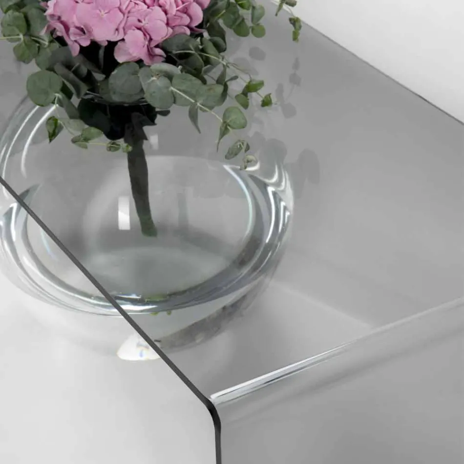 Moderní plexisklo most stůl vyrobený v Itálii, Bolly Viadurini