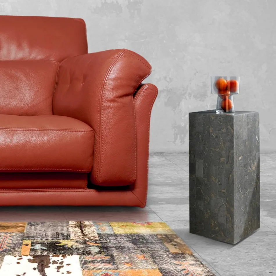 Vysoký konferenční stolek v povrchové úpravě Fossil Stone Grey - Florida Viadurini