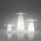 Vysouvací vysoký stůl (H120) a sklo vyráběné v Itálii Viadurini