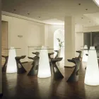 Vysouvací vysoký stůl (H120) a sklo vyráběné v Itálii Viadurini