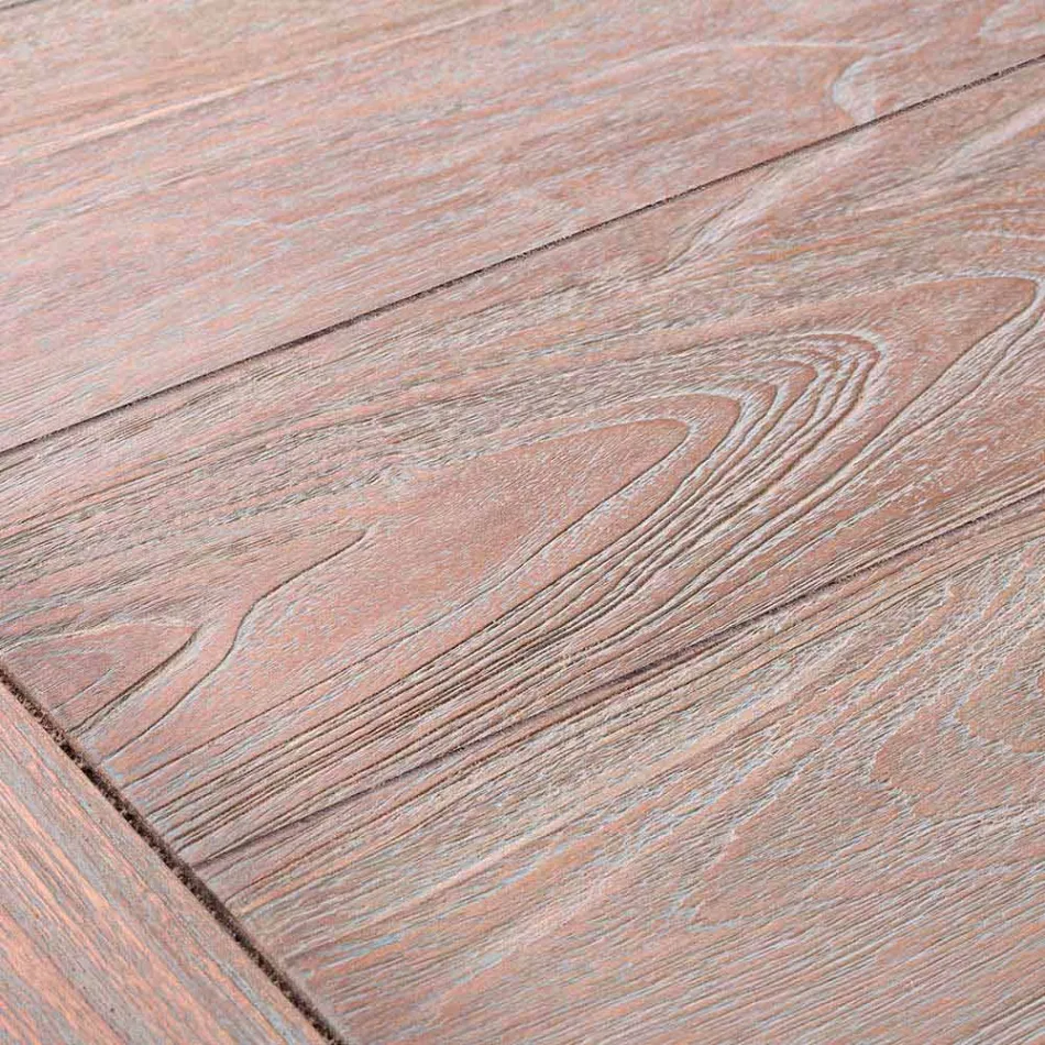 Homemotion - Nusadua Natural Low Teak Design Venkovní konferenční stolek Viadurini