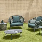 Low Table Top Hpl nebo Ceramic Made in Italy - Emmacross od Varaschin Viadurini