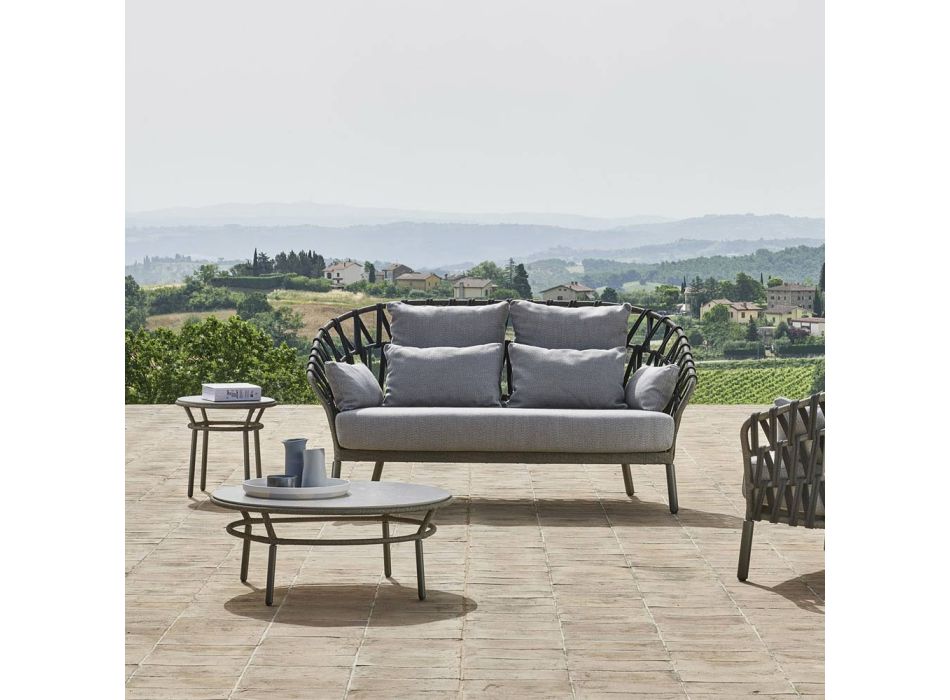 Nízký stolek Hpl Top nebo Ceramic Made in Italy - Emmacross by Varaschin Viadurini