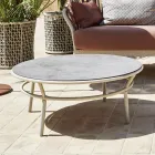 Low Table Top Hpl nebo Ceramic Made in Italy - Emmacross od Varaschin Viadurini