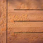 Nízký čtvercový konferenční stolek pro venkovní obývací pokoj z přírodního nebo černého dřeva - Suzana Viadurini