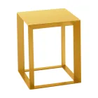 Kovový konferenční stolek čtvercového designu ve 2 velikostech - Josyane Viadurini