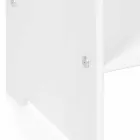 Konferenční stolek / noční Mimi bílá moderní design, vyrobeno v Itálii Viadurini