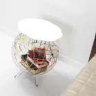 Všestranný noční stolek z recyklovatelného barevného plexiskla - Paolone Viadurini