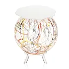 Všestranný noční stolek z recyklovatelného barevného plexiskla - Paolone Viadurini