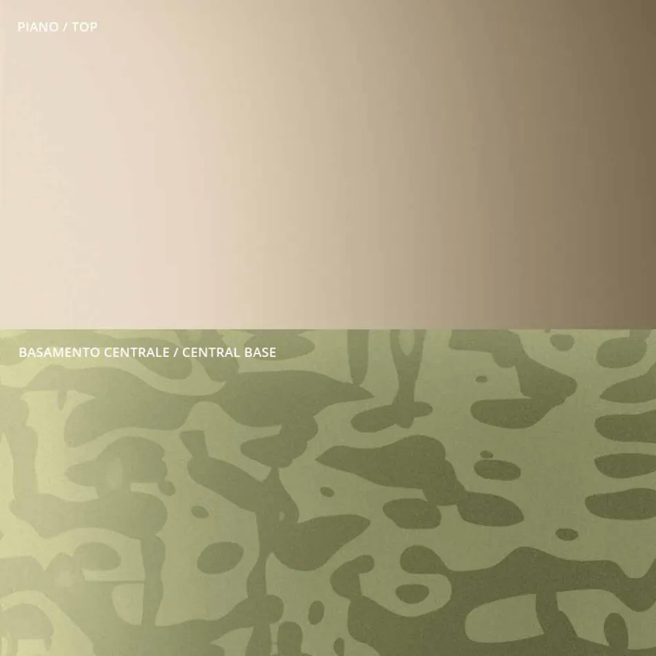 Konferenční stolek se čtvercovou skleněnou nebo kovovou deskou Made in Italy - Anakin Viadurini