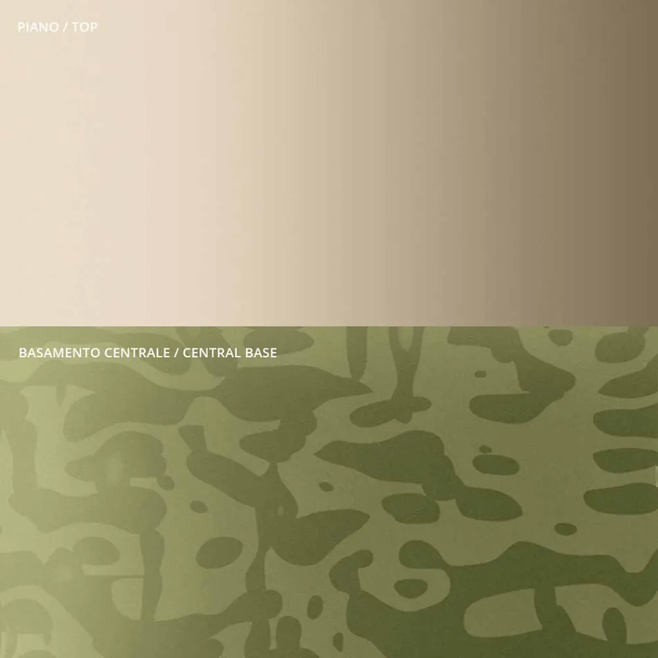 Konferenční stolek se čtvercovou skleněnou nebo kovovou deskou Made in Italy - Anakin Viadurini