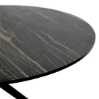 Konferenční stolek s kulatou deskou Made in Stoneware Made in Italy - Siste Viadurini