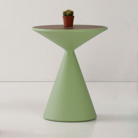 Konferenční stolek do obývacího pokoje z polyetylenu Made in Italy - Acuto Viadurini