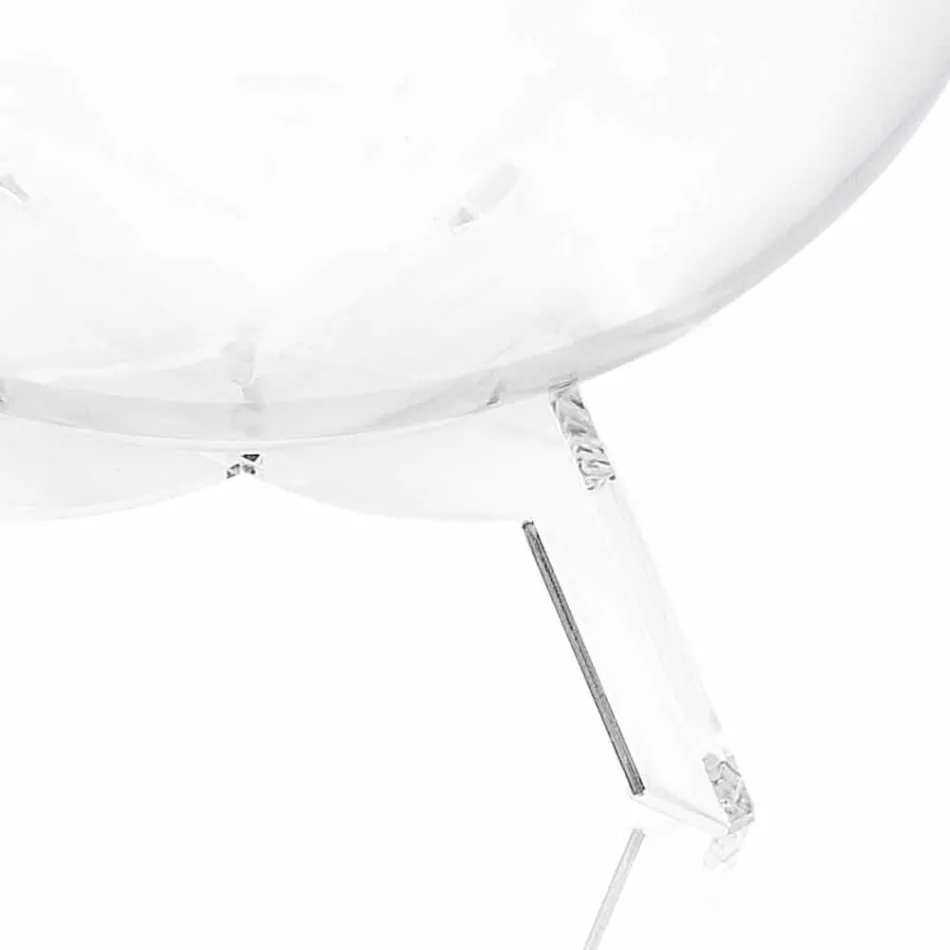 Konferenční stolek / kulatý modrý kontejner Biffy, moderní design made in Italy Viadurini