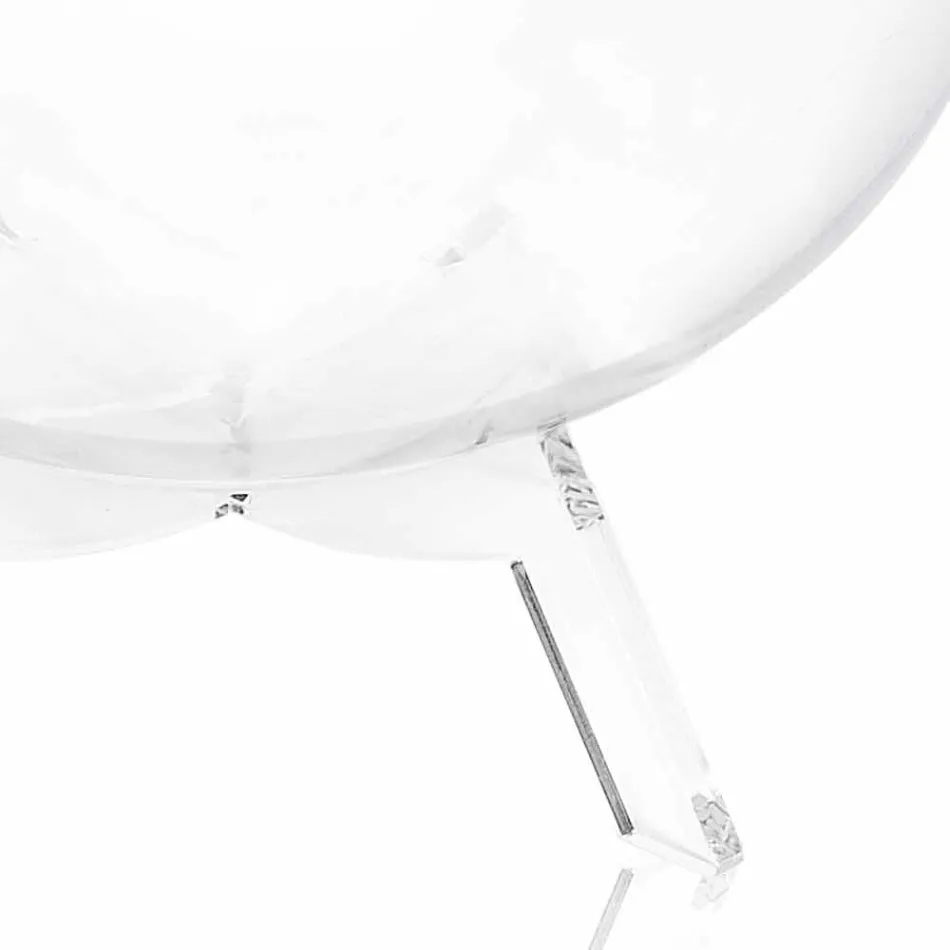 Káva / červená kruhová nádoba Biffy, moderní design made in Italy Viadurini