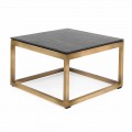 Čtvercový designový boční stolek 2 Rozměry 3 Povrchové úpravy - Julie