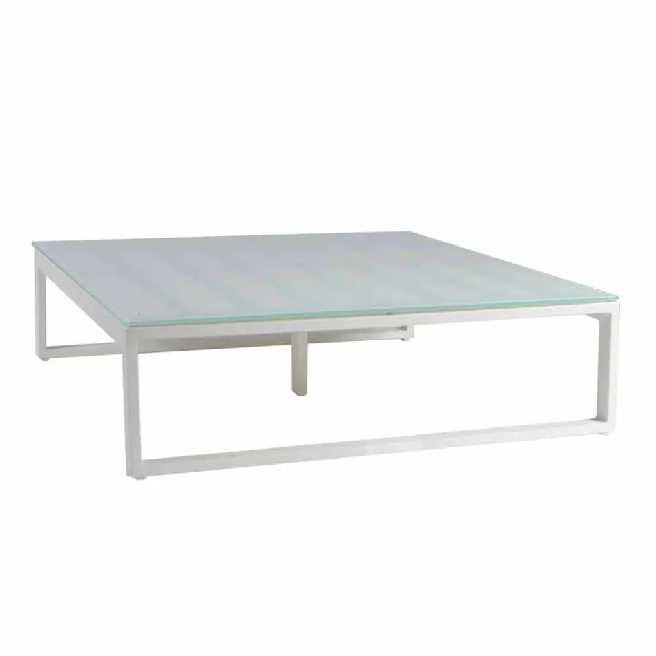 Čtvercový designový boční stolek 2 Rozměry 3 Povrchové úpravy - Julie Viadurini