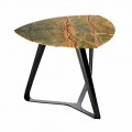 Ručně vyrobený konferenční stolek s luxusní mramorovou deskou vyrobené v Itálii - Royal