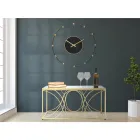 Konferenční stolek se zrcadlovou deskou a železnou strukturou - Emilia Viadurini