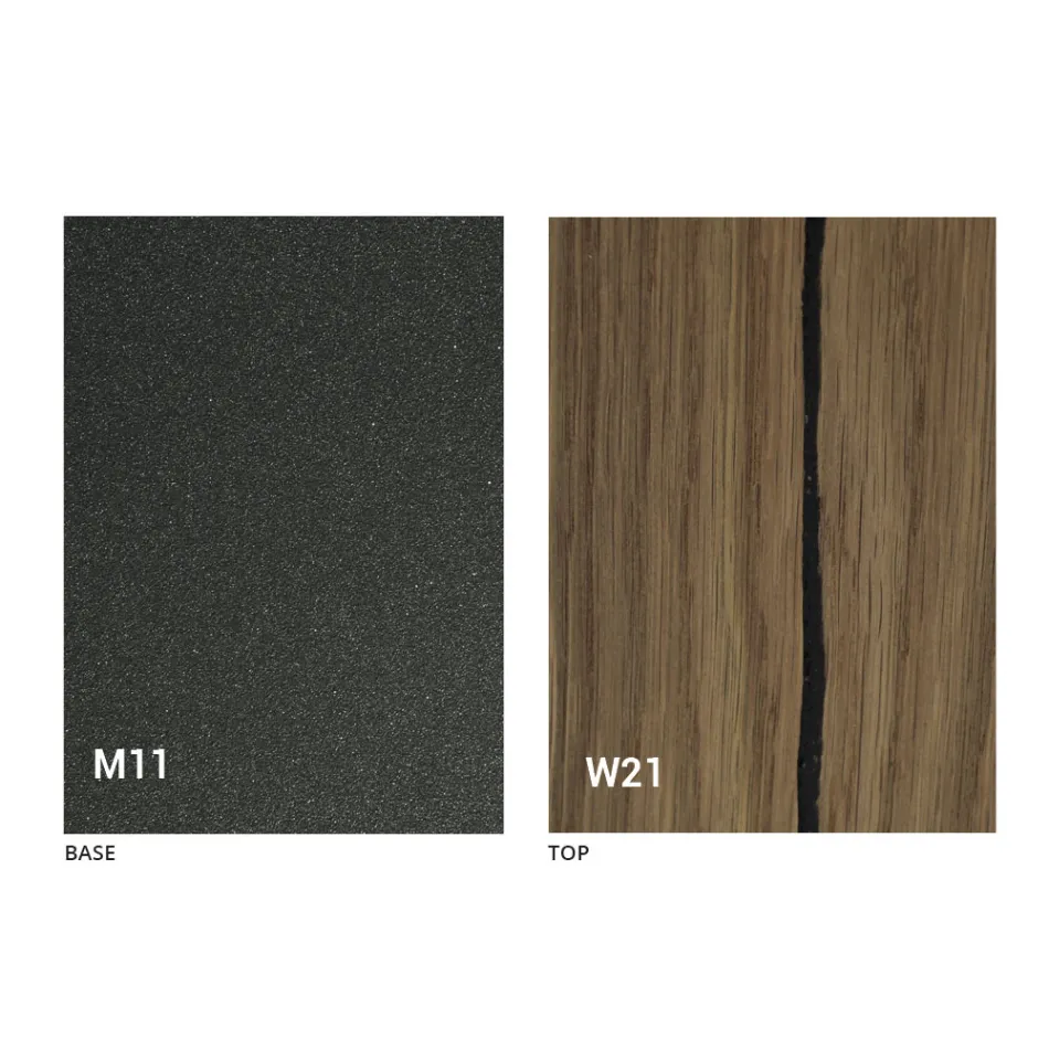 Transformace konferenčního stolku designu ze dřeva vyrobeného v Itálii - Vincenzo Viadurini