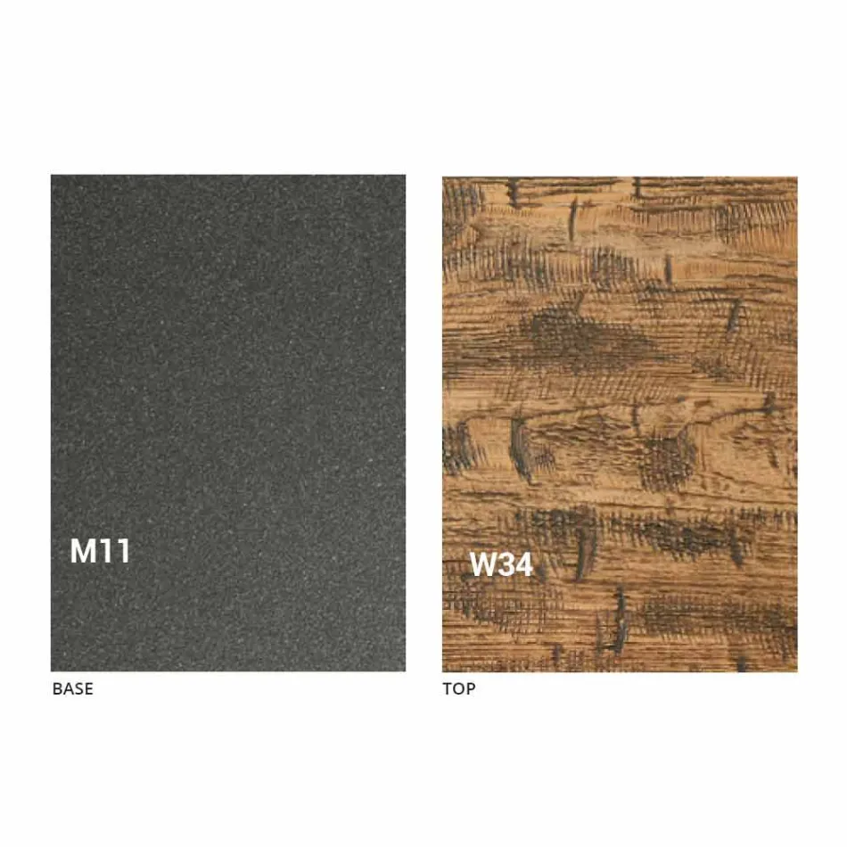 Konferenční stolek s transformovatelným designem vyrobený v italském dřevě - Vincenzo Viadurini