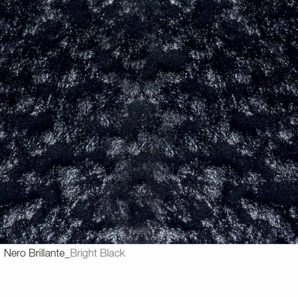 Konferenční stolek z kovaného křišťálu a kovu vyrobený v Itálii - Montebianco Viadurini